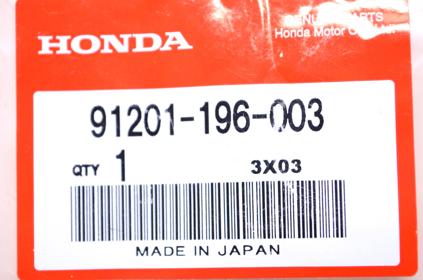OEM Honda 91201-196-003 Oil Seal 22X32X7 NOS