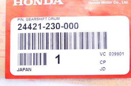 OEM Honda 24421-230-000 Gearshift Drum Pin NOS