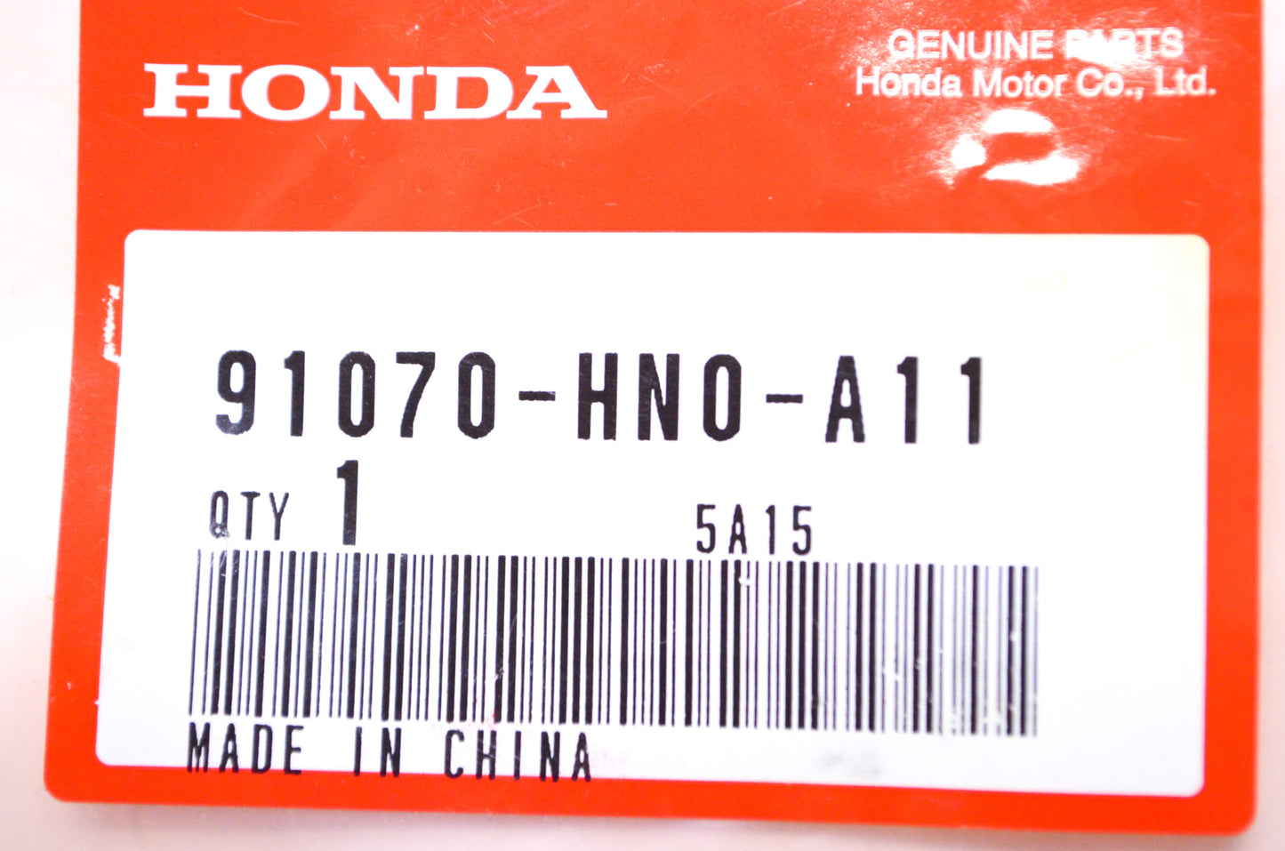 OEM Honda 91070-HN0-A11 Bearing 698ZZ NOS