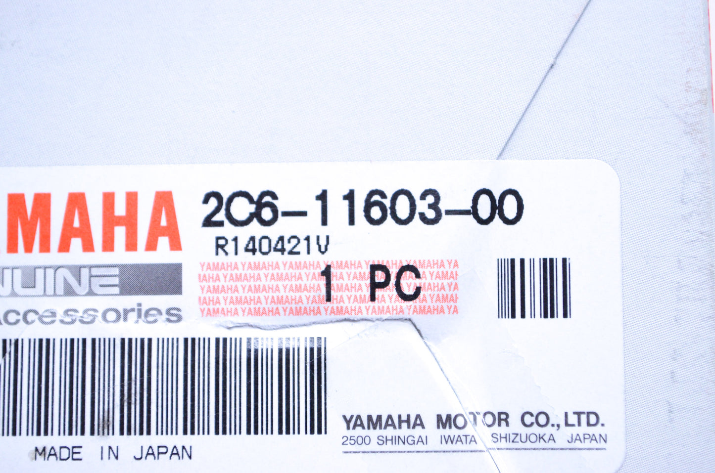 OEM Yamaha 2C6-11603-00-00 Piston Ring Set STD NOS