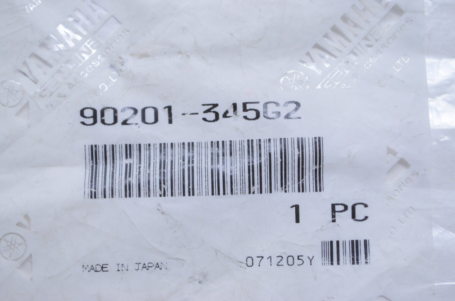 OEM Yamaha 90201-345G2-00 Plate Washer NOS