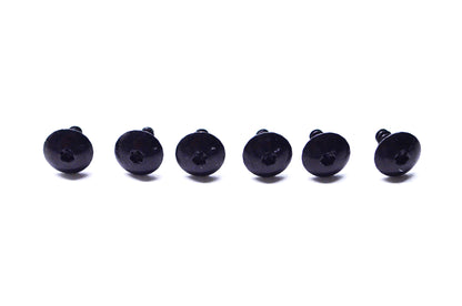 New OEM Yamaha 10-12X1/2 Screw QTY 6 NOS