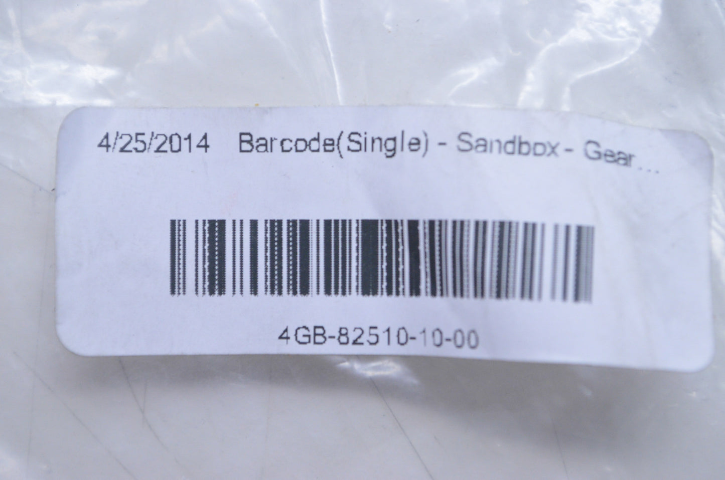 OEM Yamaha 4GB-82510-10-00 Main Switch Assembly NOS