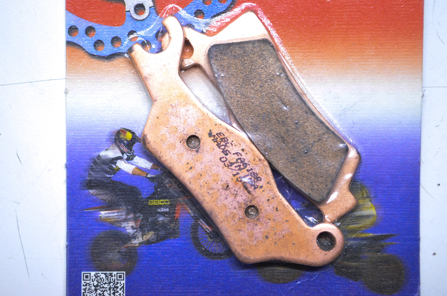 New EBC Brakes Brake Pads Pair NOS