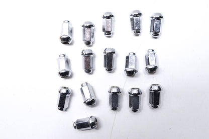 Chrome Lugnut 10MM/14MM Hex Qty 16 NOS
