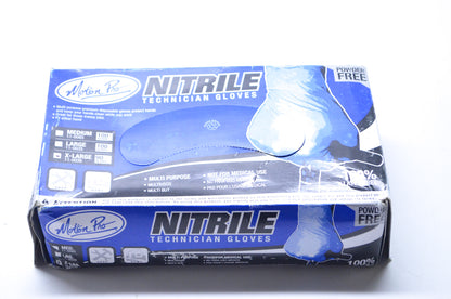 XL Nitrile Technician Glove Qty 90 NOS
