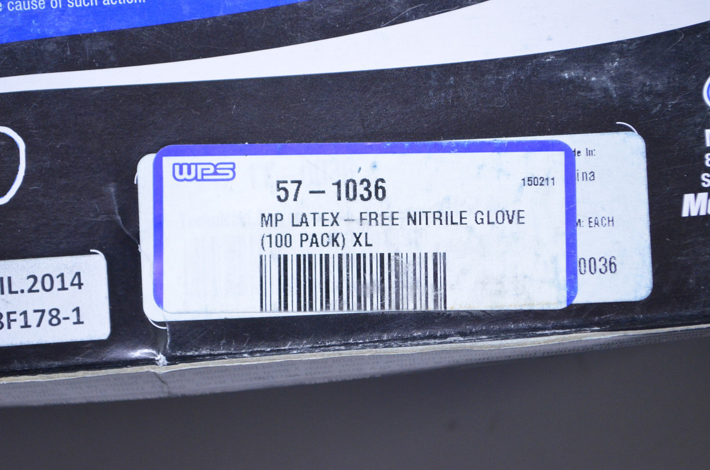 XL Nitrile Technician Glove Qty 90 NOS