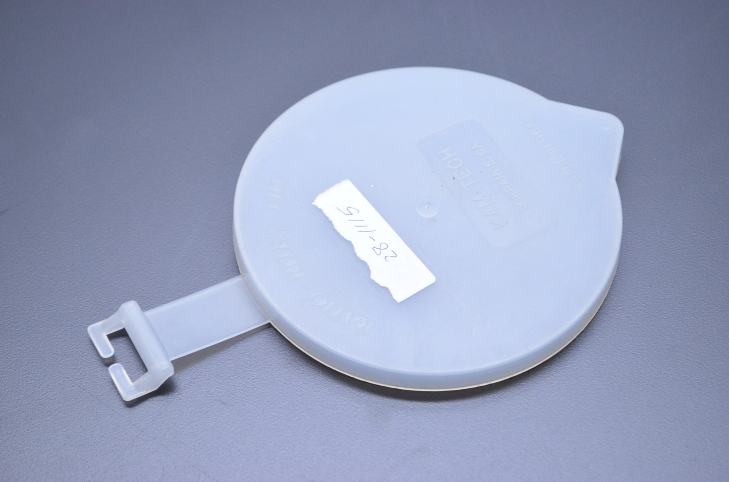 New Kam Tech Ratio-Rite Replacement Lid NOS
