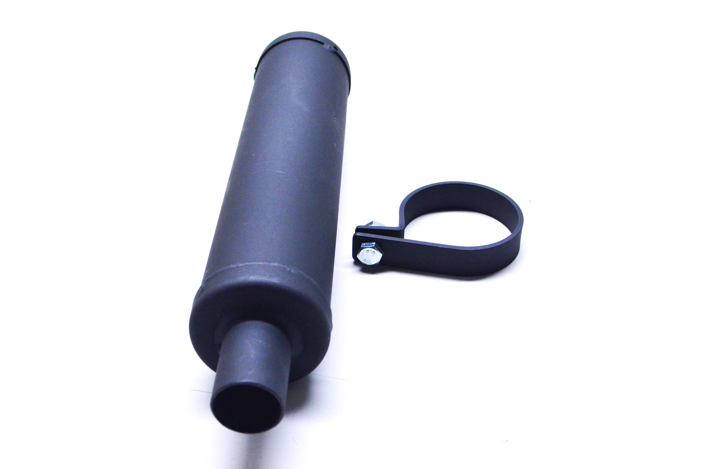 New DG Performance 1 1/8' Bolt On Steel Silencer NOS