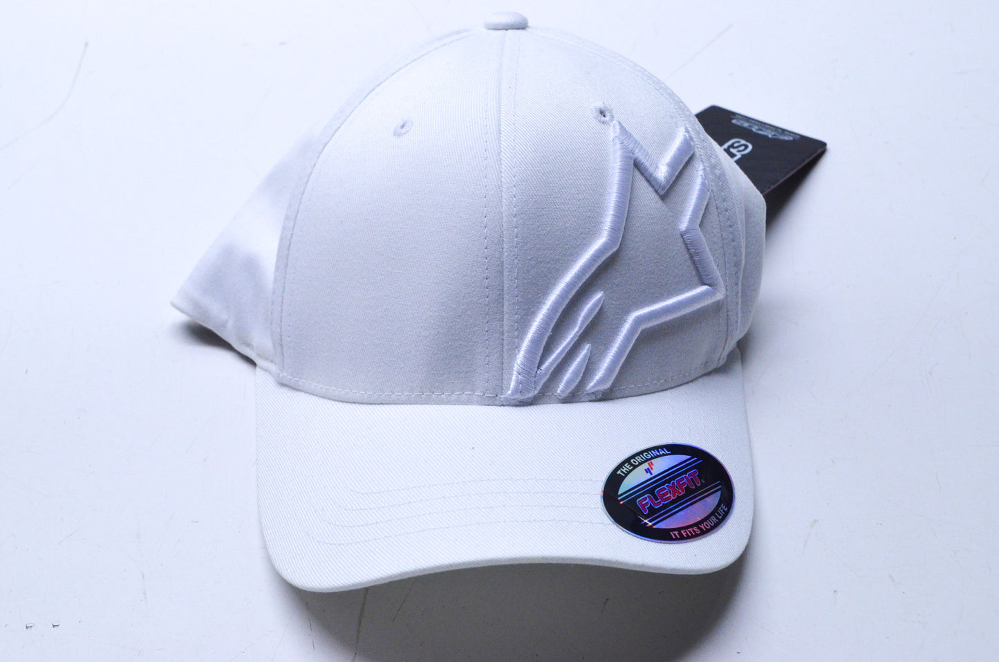 XL White/White Corp Shift Hat NOS