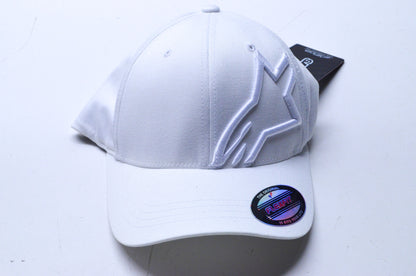 XL White/White Corp Shift Hat NOS