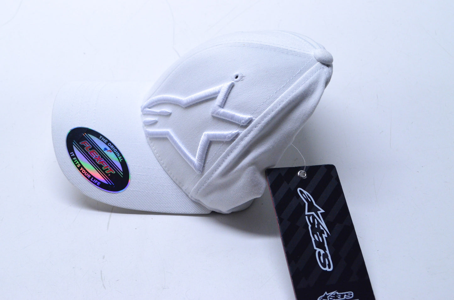 XL White/White Corp Shift Hat NOS