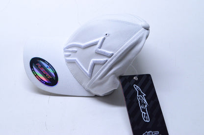 XL White/White Corp Shift Hat NOS