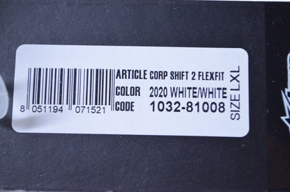 XL White/White Corp Shift Hat NOS