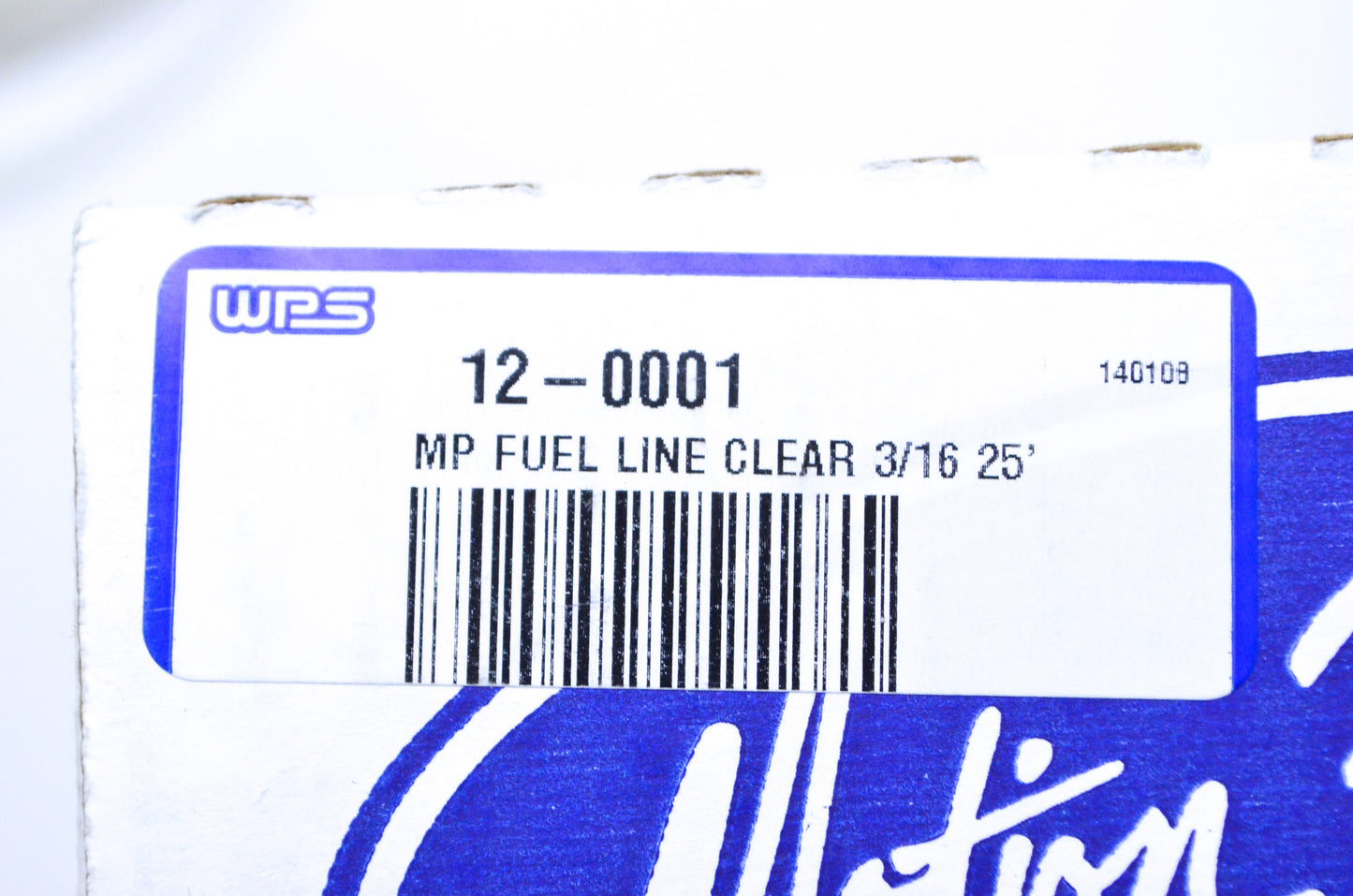 New Motion Pro 3/16 12' Clear Fuel Line NOS