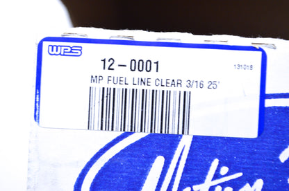 New Motion Pro 3/16 14' Clear Fuel Line NOS