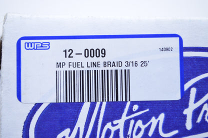 New Motion Pro 3/16 12' Braided Vinyl Fuel Line NOS