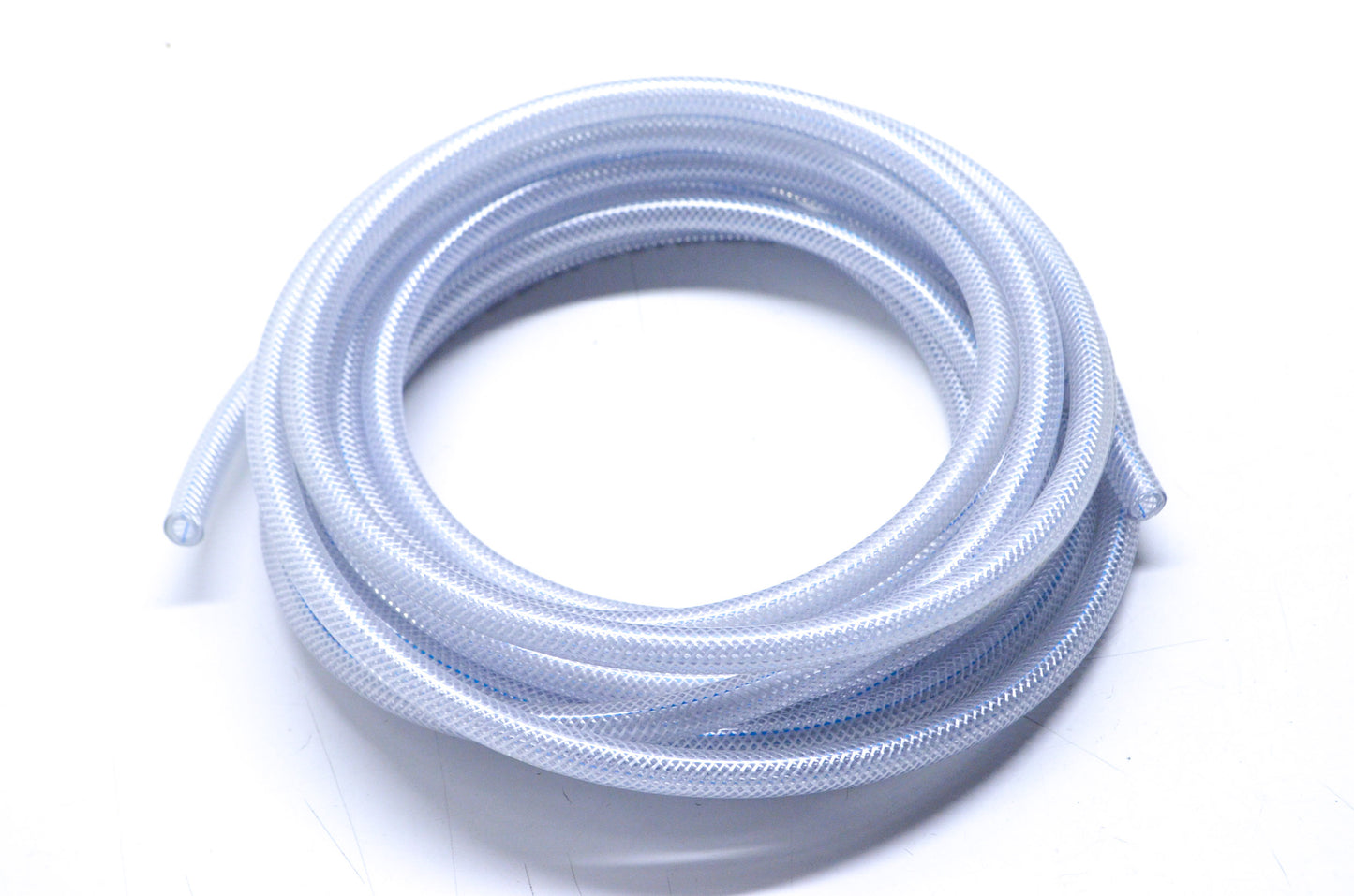 New Motion Pro 1/4 25' Braided Vinyl Fuel Line NOS