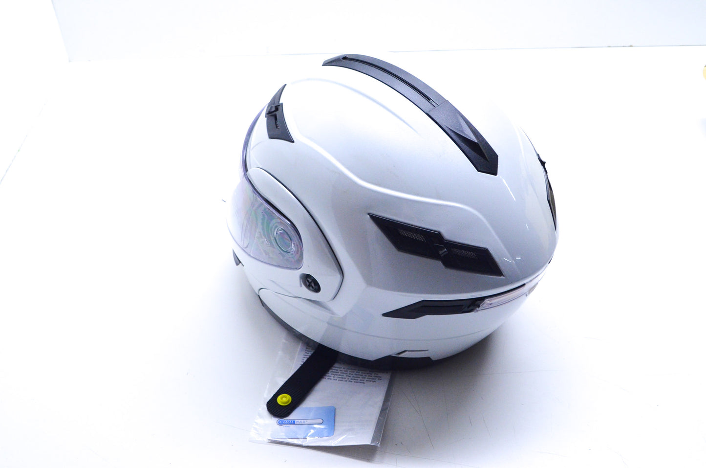 Gmax G1540085 White Medium Modular Helmet NOS