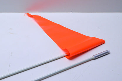 New Safety Vehicle 5/16x8' Bolt Base Flag NOS