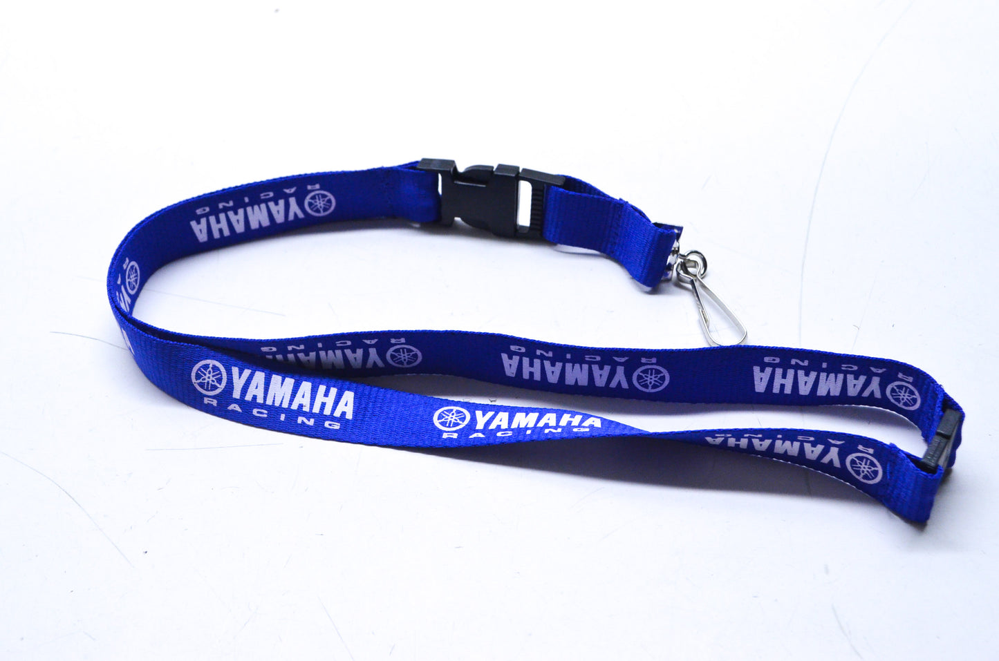 New OEM Yamaha Blue Keychain Holder Lanyard with Release Buckle NOS