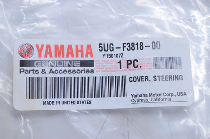 New OEM Yamaha 5UG-F3818-00-00 Steering Cover NOS