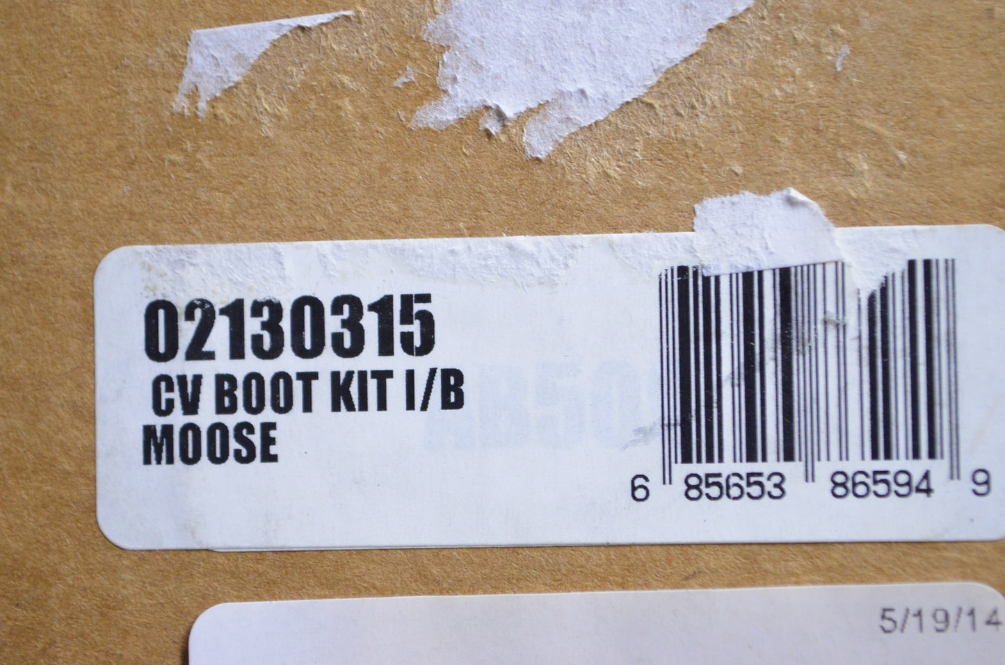 Moose Racing 2130315 CV Boot Kit I/B NOS