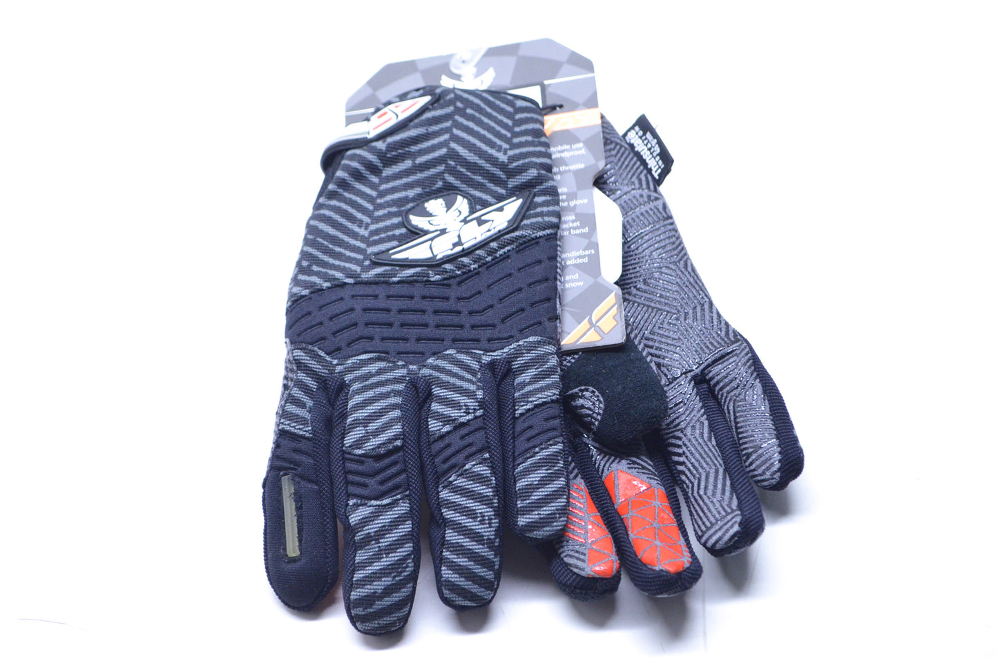 Fly Racing 363-39208 Black/ Gray Small Snow Switch Gloves