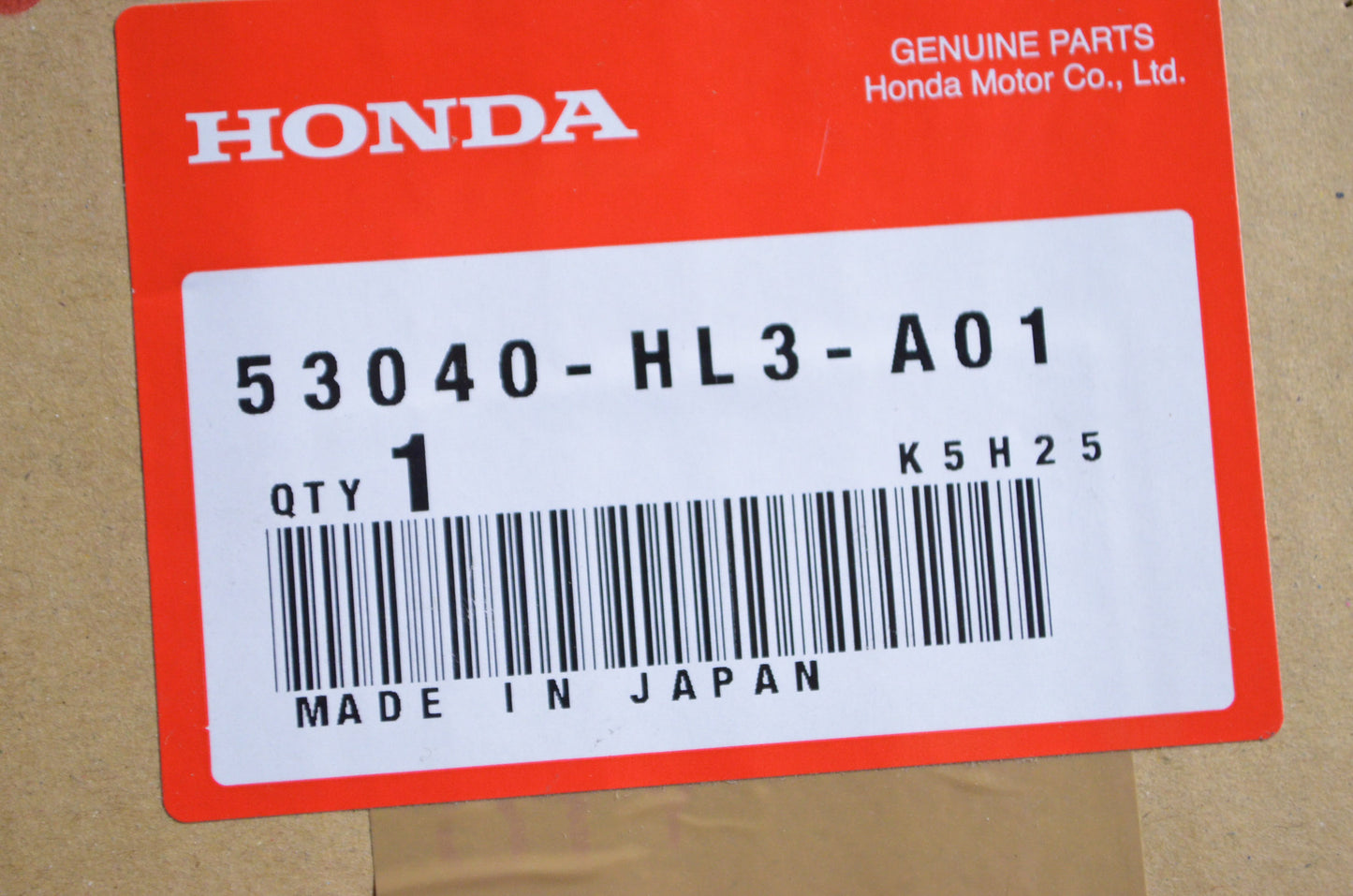 OEM Honda 53040-HL3-A01 Steering Gear Box NOS