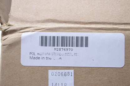 New OEM Polaris Universal Stereo Installation Kit NOS