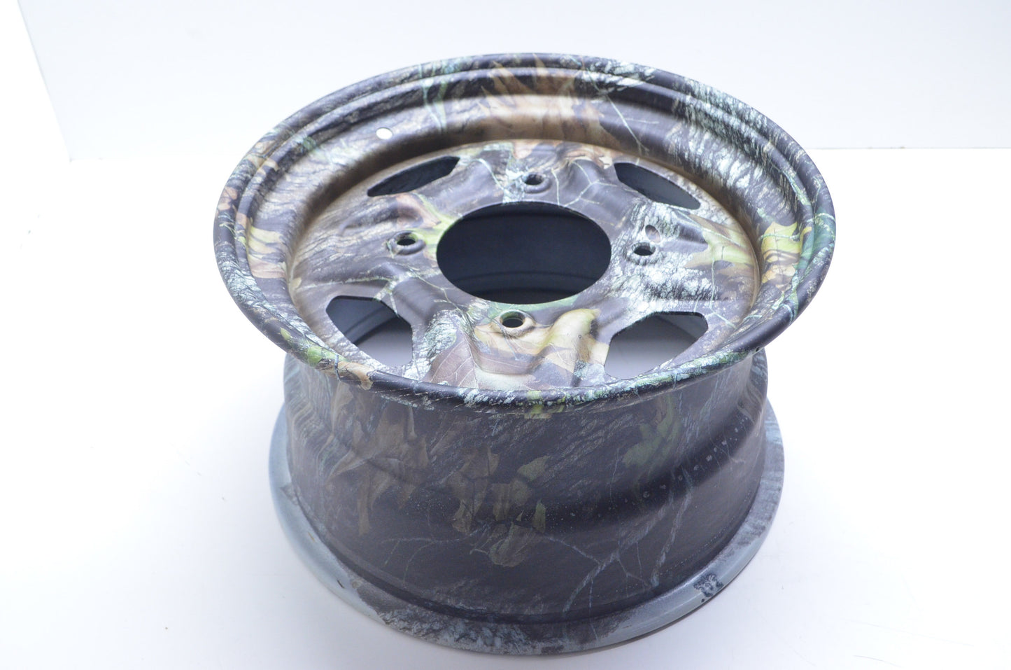 OEM Polaris 1521411-455 Rear Rim 14x8 Camo NOS