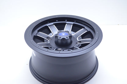 New OEM Polaris Matte Black Front Rim NOS