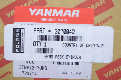 New OEM Polaris Cylinder Head Assembly NOS