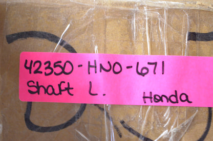 OEM Honda 42350-HN0-671 Left Shaft NOS