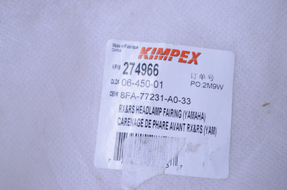 New Kimpex Headlight Fairing NOS