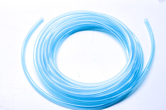New Parts Unlimited Clear Blue Polyurethane Fuel Line 1/4 NOS