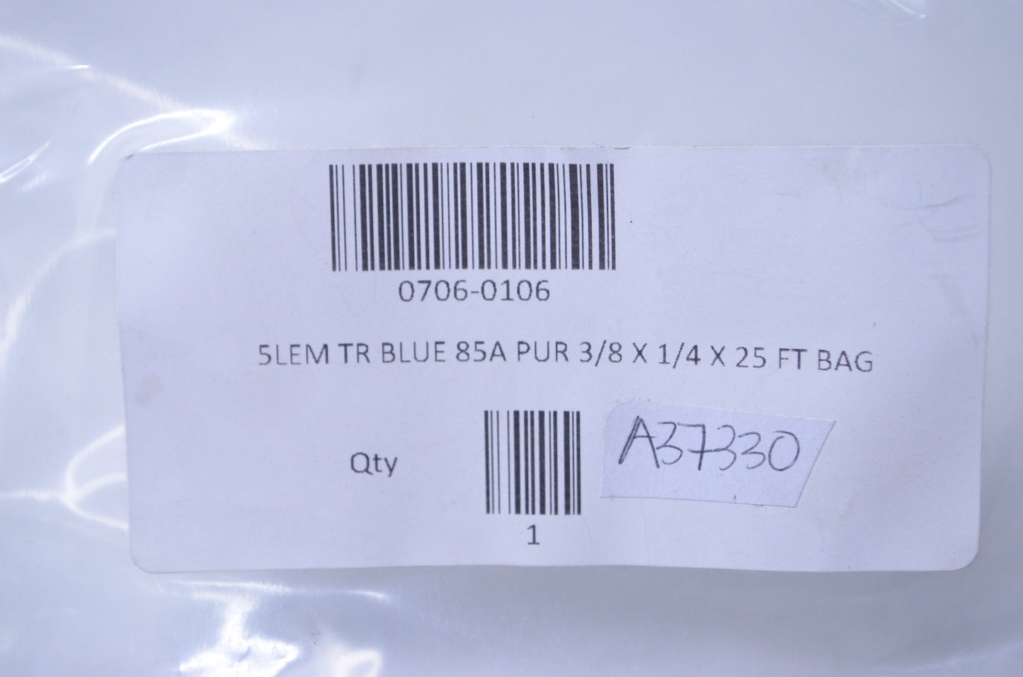 New Parts Unlimited Clear Blue Polyurethane Fuel Line 1/4 NOS