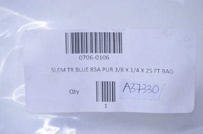New Parts Unlimited Clear Blue Polyurethane Fuel Line 1/4 NOS
