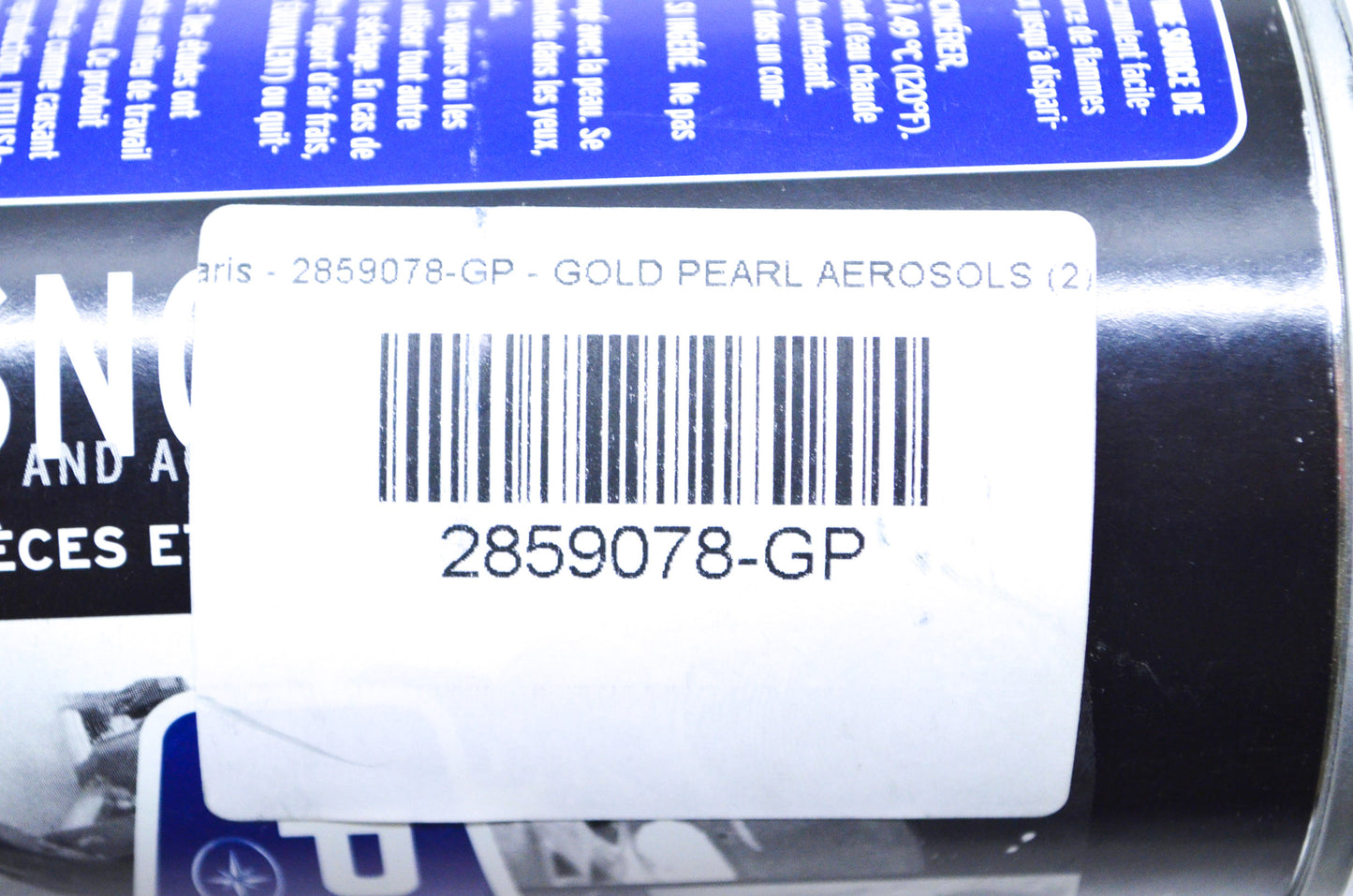 New OEM Polaris Gold Pearl Clear Touch Up Paint NOS