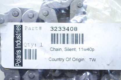 OEM Polaris 3233408 Silent Chain 40P 11W NOS