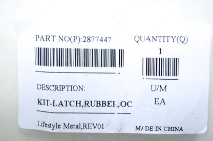 Rubber Latch Kit NOS
