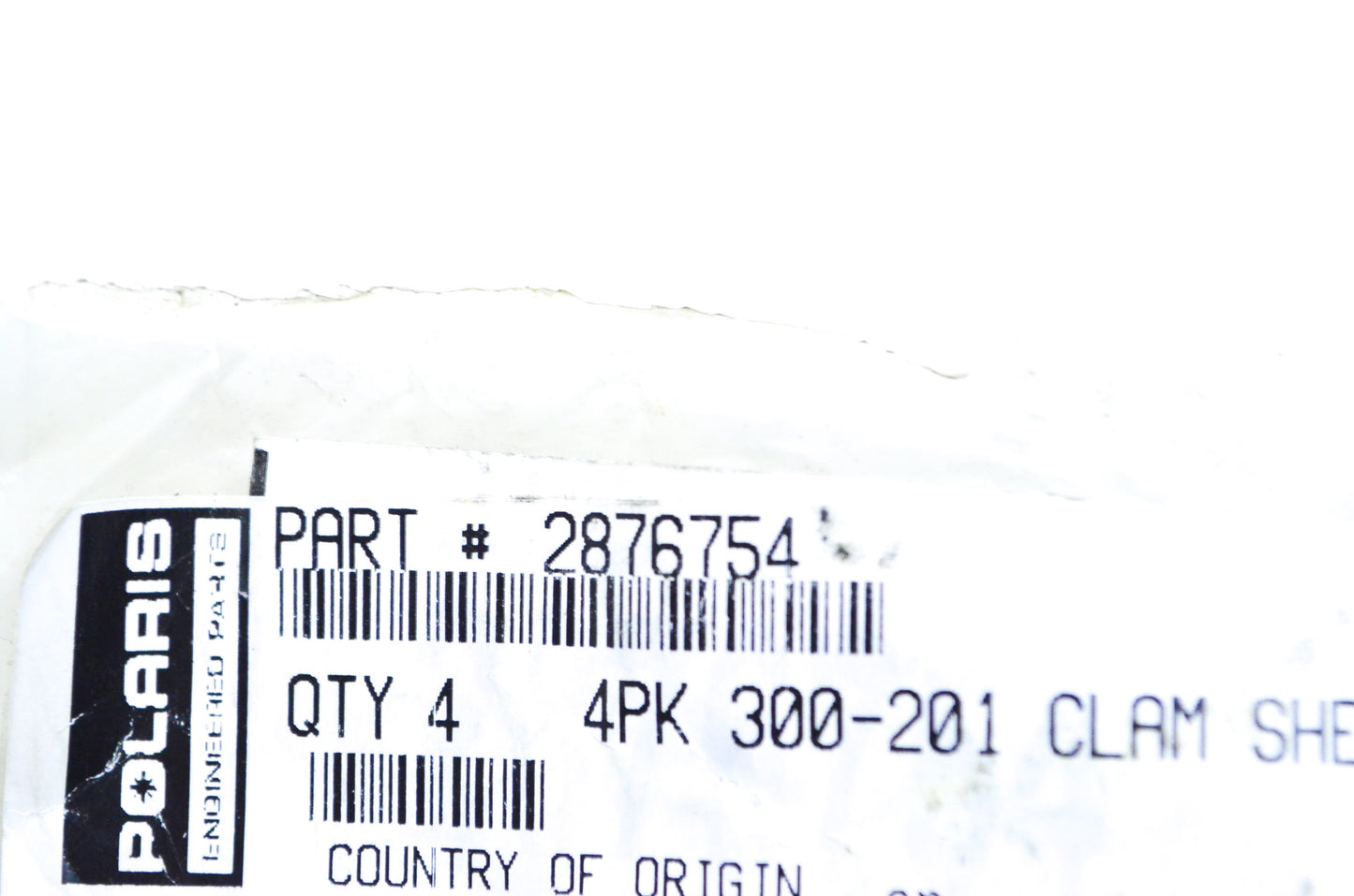 OEM Polaris 2876754 Chrome Lug Nut Qty 2 NOS