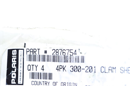 OEM Polaris 2876754 Chrome Lug Nut Qty 2 NOS