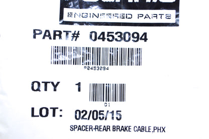 OEM Polaris 453094 Rear Brake Cable Spacer NOS
