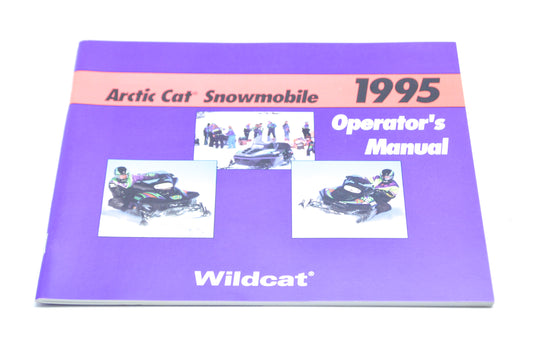 OEM Arctic Cat 2255-172 1995 Operator's Manual NOS