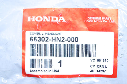 New OEM Honda Left Headlight Cover NOS