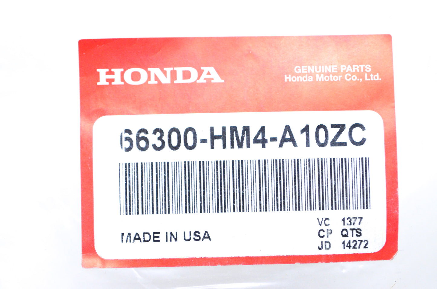 OEM Honda 66300-HM4-A10ZC Front Grille R232 NOS