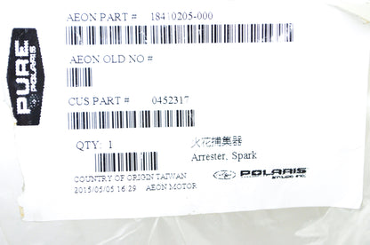 OEM Polaris 452317 Spark Arrestor NOS