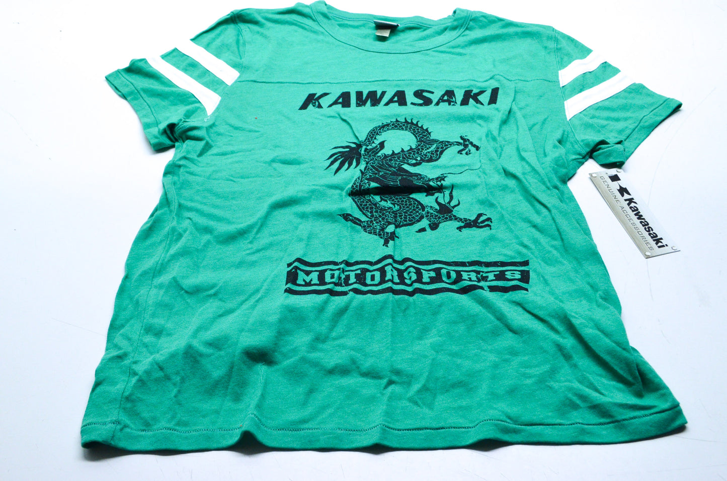 New OEM Kawasaki Green Dragon XL Shirt NOS