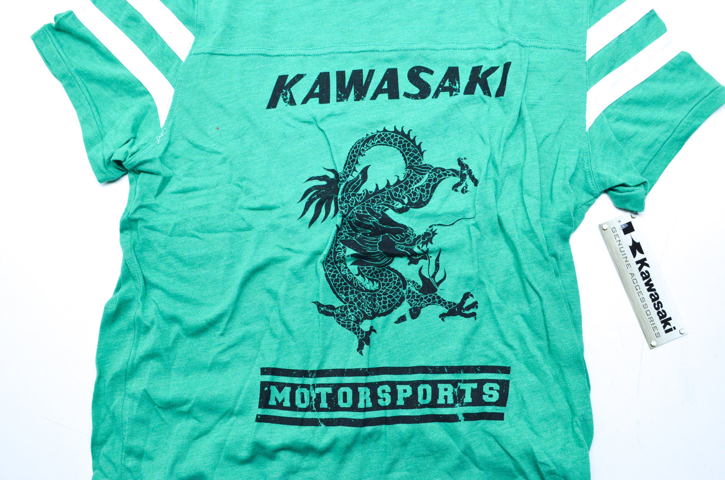 New OEM Kawasaki Green Dragon XL Shirt NOS